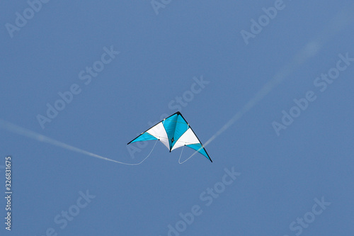 kite flying the sky of Sao Paulo - Brazil