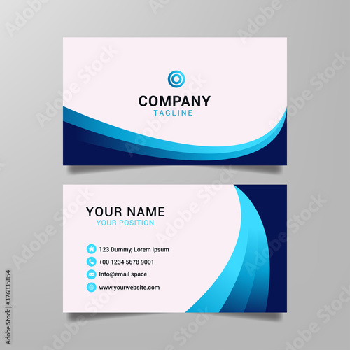 modern business card template vector