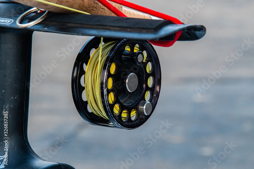 fly fishing reel