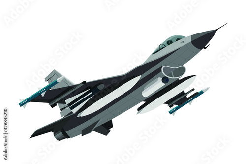 Military aircraft fighter 