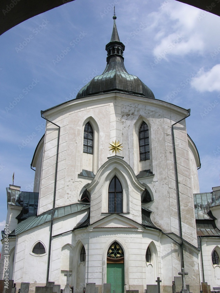 Zdar nad Sazavou, Czech Repub., Pilgrimage Church of St. John of Nepomuk