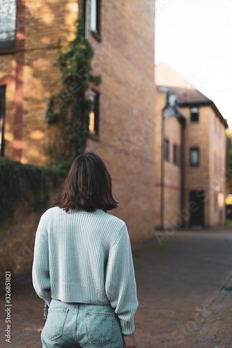 woman looking ahead