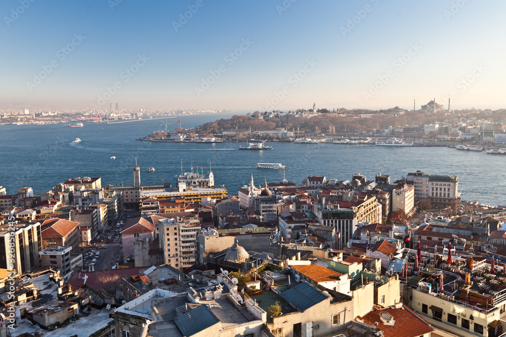 View of the city. Istanbul, Turkey