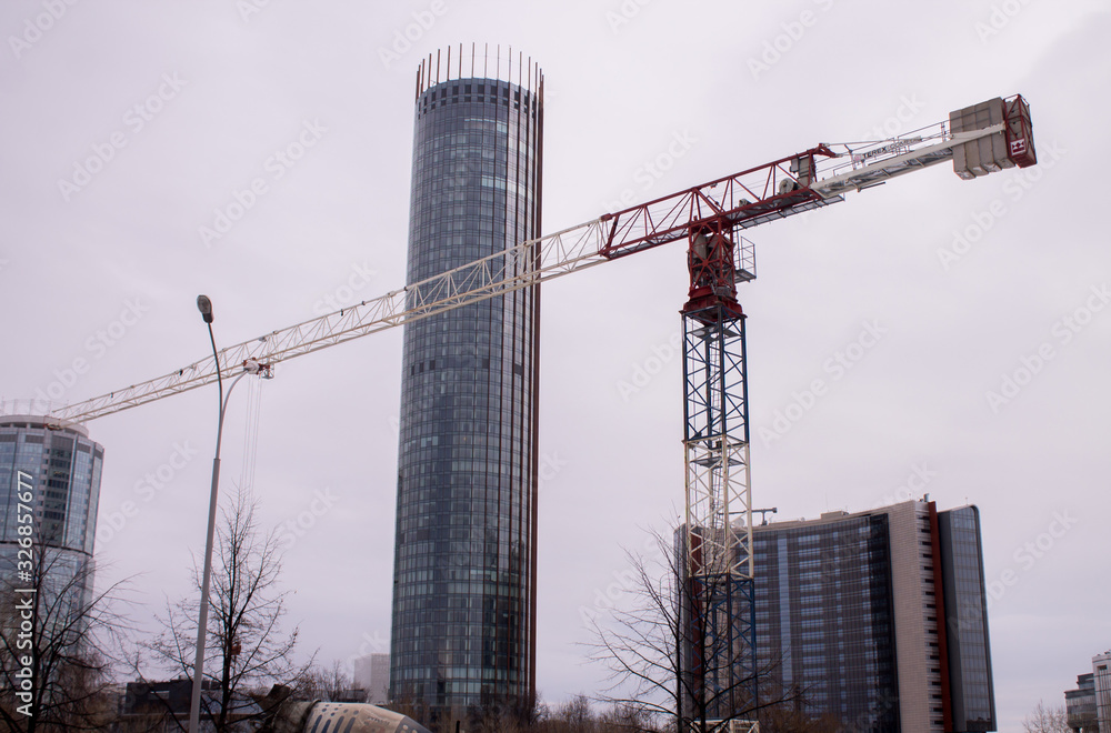 Fototapeta premium building under construction