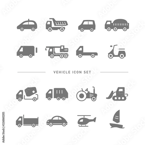 VEHICLE ICON SET