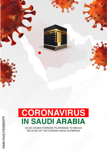 Coronavirus outbreak in Saudi Arabia Background. Saudi Forbade pilgrimage to mecca because of the coronavirus outbreak.