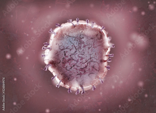 coronavirus DNA and RNA center world pandemic SARS, MERS and COVID-19