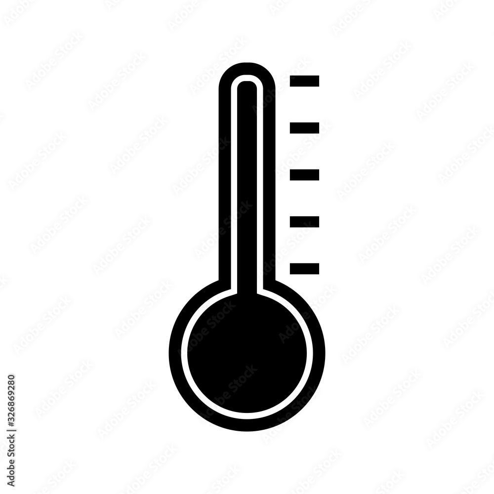 Thermometer icon Thermometer icon
