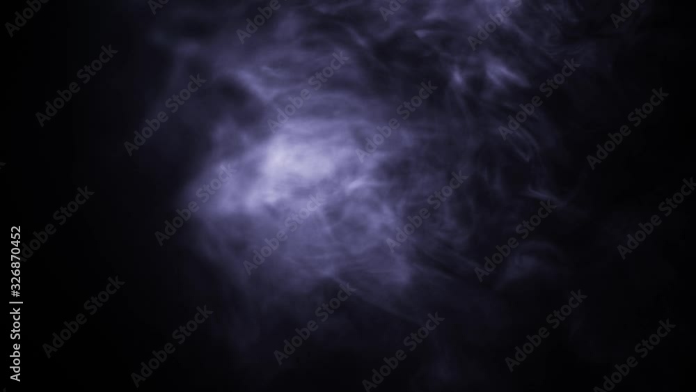 White steam spins and rises from the pan. White smoke rises from a large pot, which is located behind the frame. Isolated seamless loop black background. White steam spins and rises from the pan. White smoke rises from a large pot, which is located behind the frame. Isolated seamless loop black background.