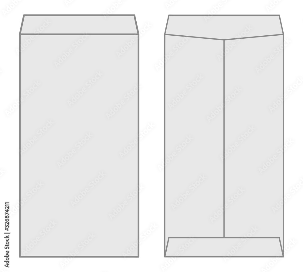 isolated vector illustration of envelopes isolated vector illustration of envelopes