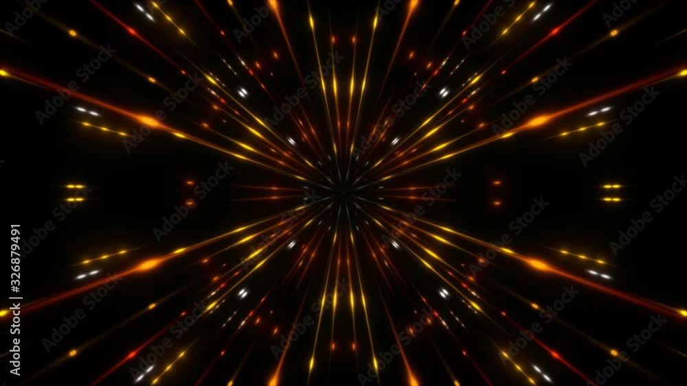 flashing light and motion particles on black background, loop flashing light and motion particles on black background, loop