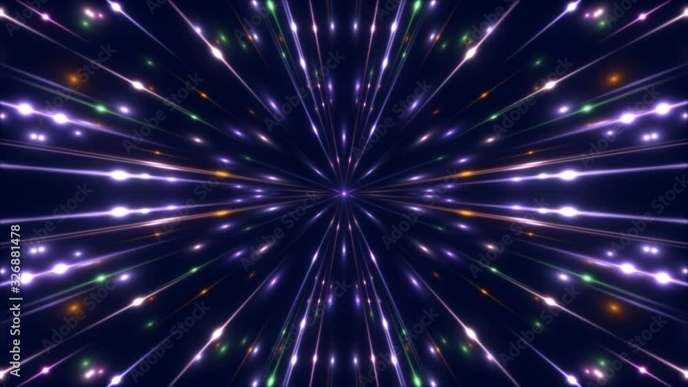 motion particles and flashing light on purple background, loop motion particles and flashing light on purple background, loop