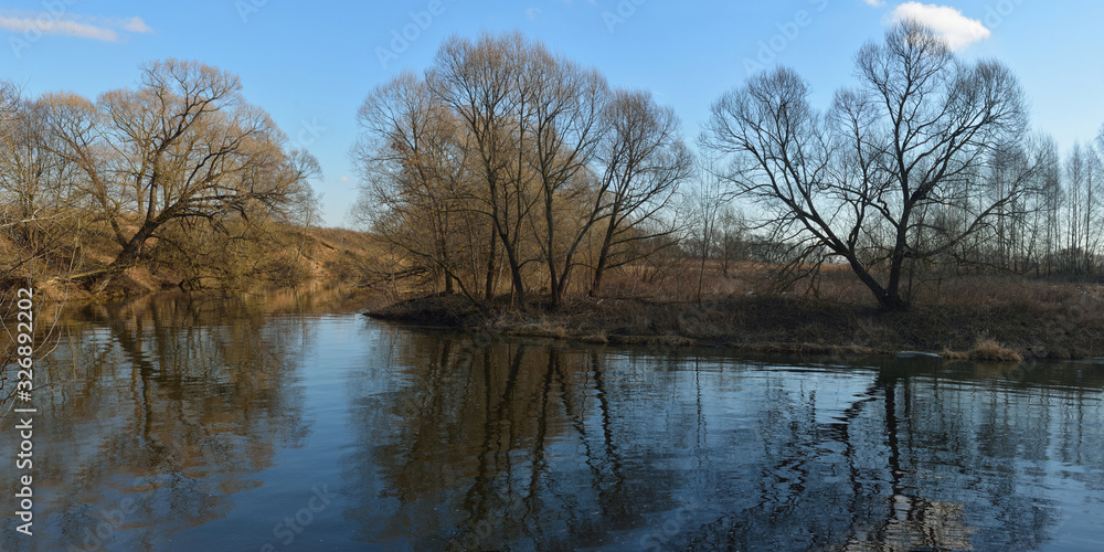 Walking through the forest, beautiful panorama. Walking through the forest, beautiful panorama.