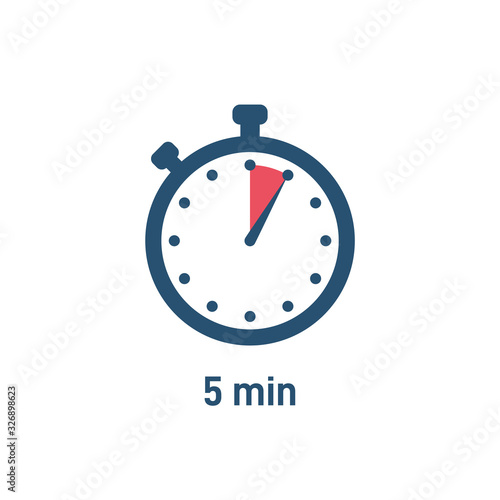 Set of sport stopwatch icons showing time