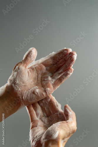 Fototapeta Naklejka Na Ścianę i Meble -  Washing hands