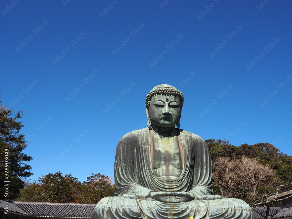 The Great Buddha of Kamakura in japan The Great Buddha of Kamakura in japan