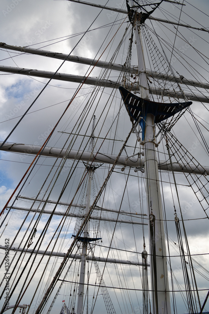 Obraz premium Großes Segelschiff