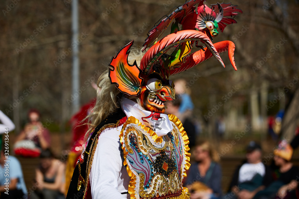 The parade of the carnivals 2020 of Madrid will be a great musical party that will allow you to enjoy the diversity and joy of some of the countless Latin American cultures that inhabit the city.