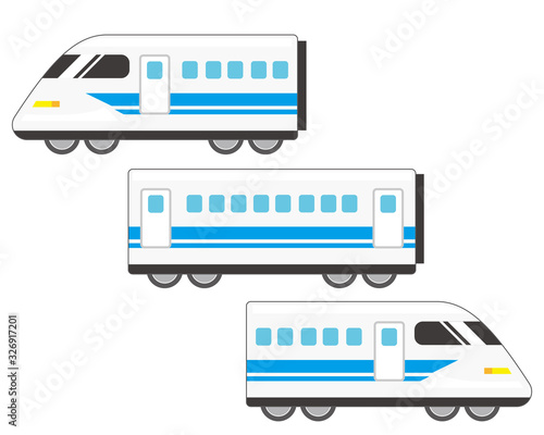 新幹線　電車　列車　鉄道　アイコン