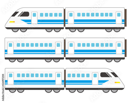 新幹線　電車　列車　鉄道　アイコン