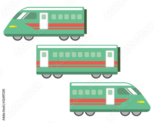 新幹線　電車　列車　鉄道　アイコン