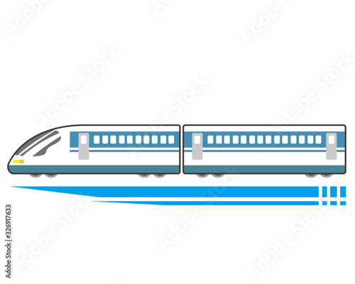新幹線　電車　列車　鉄道　アイコン