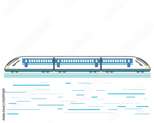 新幹線　電車　列車　鉄道　アイコン