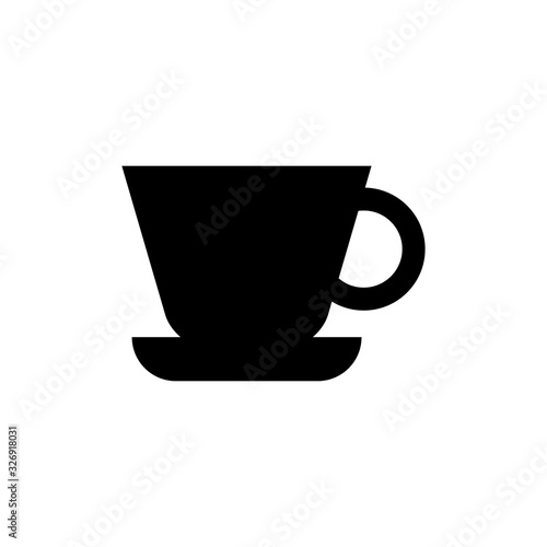 Coffee cup. vector Simple modern icon design illustration.