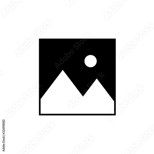 Free Download Gallery icon. vector Simple modern icon design illustration. - GFXLoad