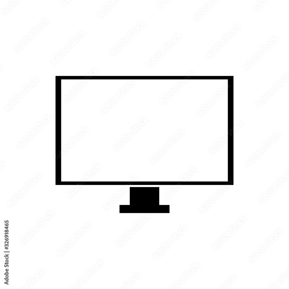 Tv icon. vector Simple modern icon design illustration. Tv icon. vector Simple modern icon design illustration.