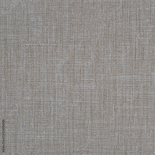 Gray natural cotton linen textile texture background square