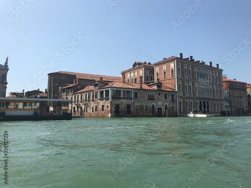 The view from the boat to the ancient buildings of the Venetian streets is amazingly preserved to this day. © Hennadii