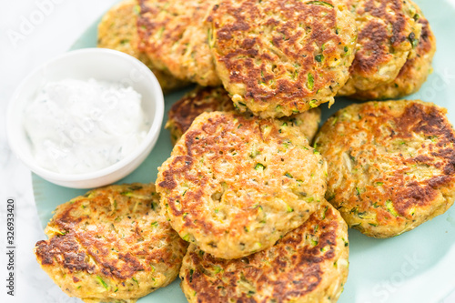 Zucchini cakes