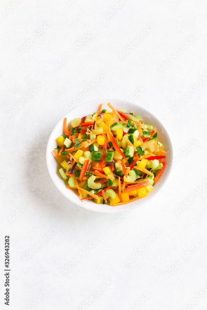 Healthy vegetable salad Healthy vegetable salad
