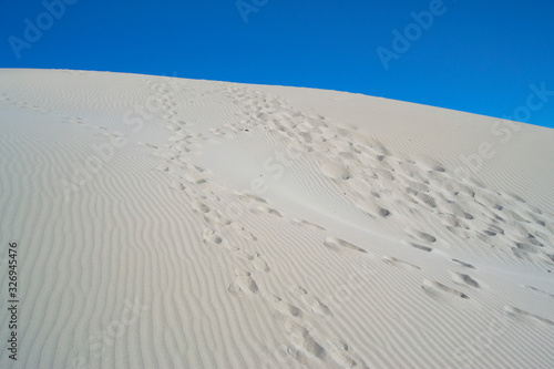 Le bianche dune di Is Arenas Biancas a Teulada