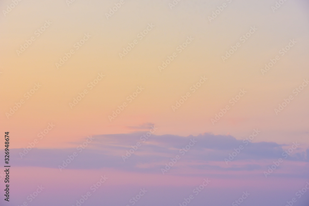 colorful of sunset background