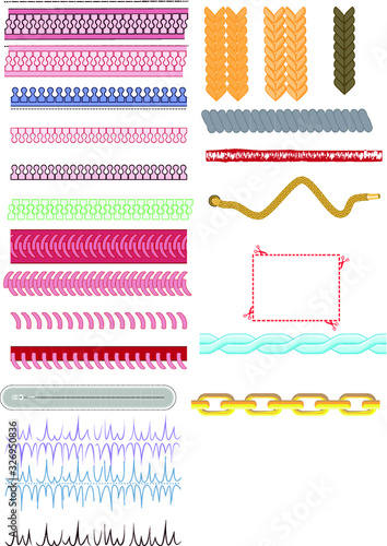Textile brushes