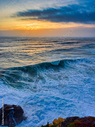 Ocaso en Nazare