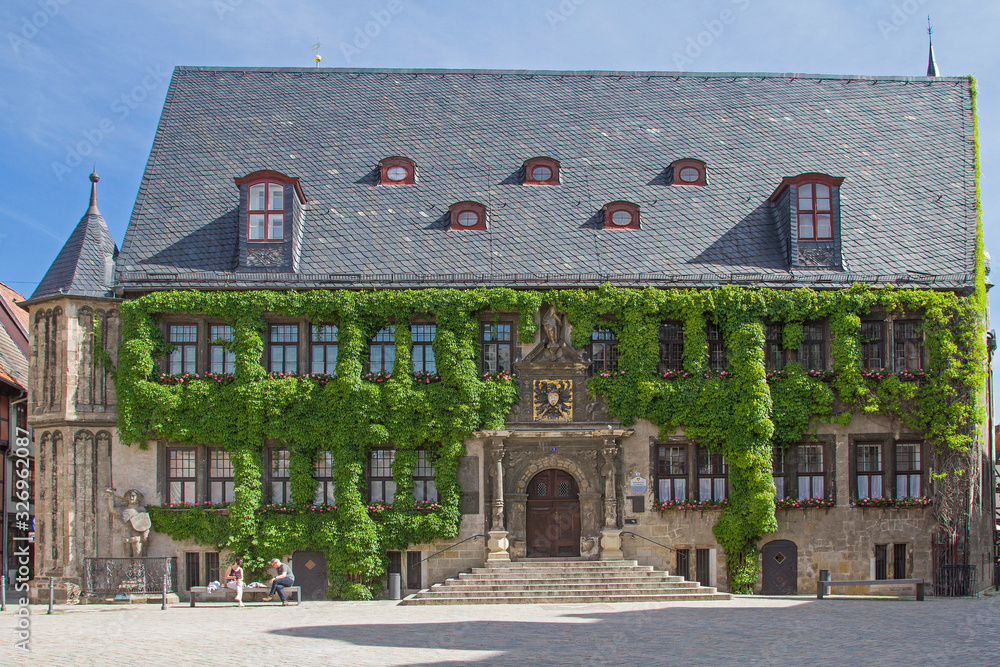 Fototapeta premium Rathaus Quedlinburg