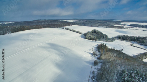 Landschaft von oben