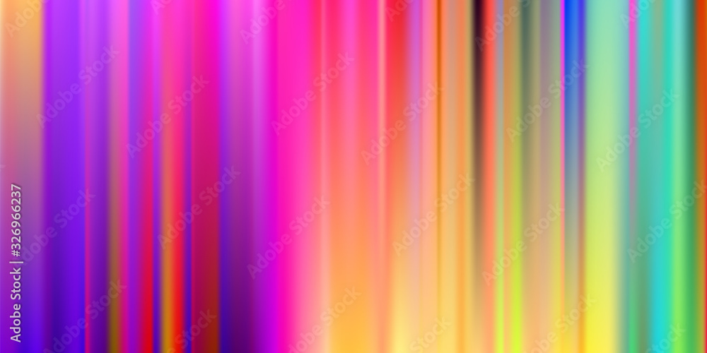 Iridescent Blurred Gradient. 