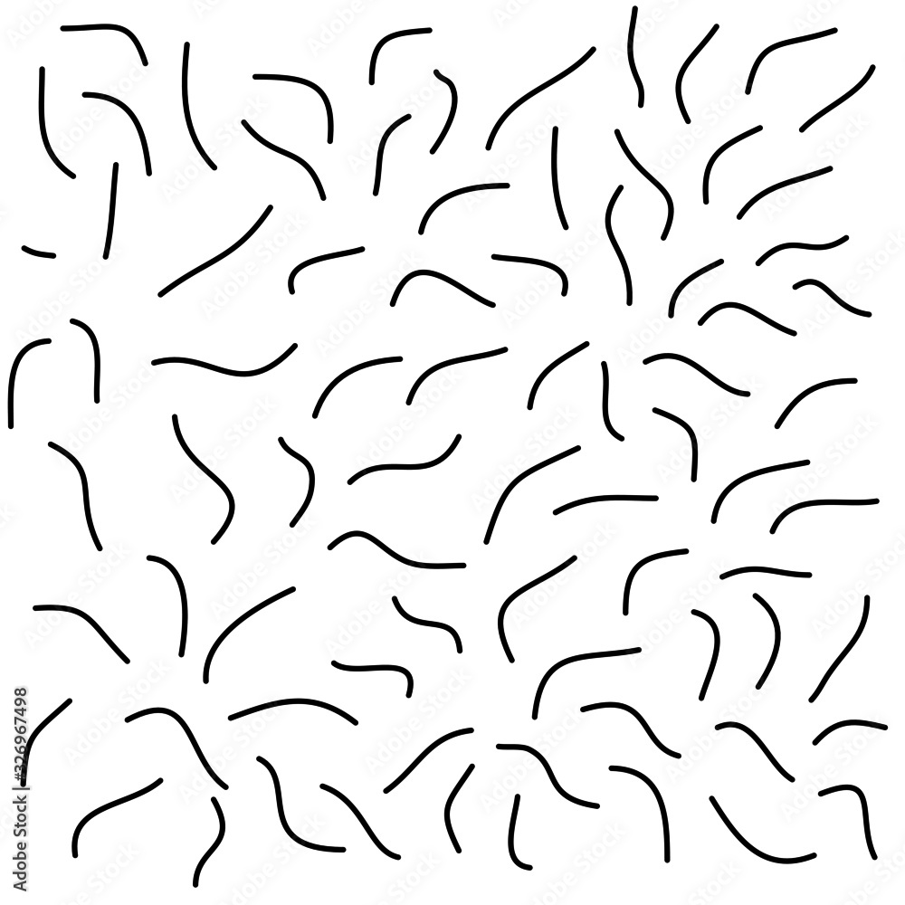 Abstract hand drawn pattern. vector illustration.