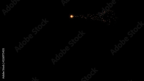 Colorful Magic Particles 4K with alpha channel