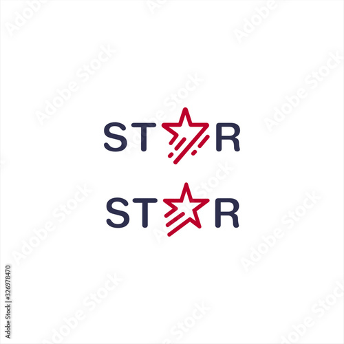Simple Star Logo Design template