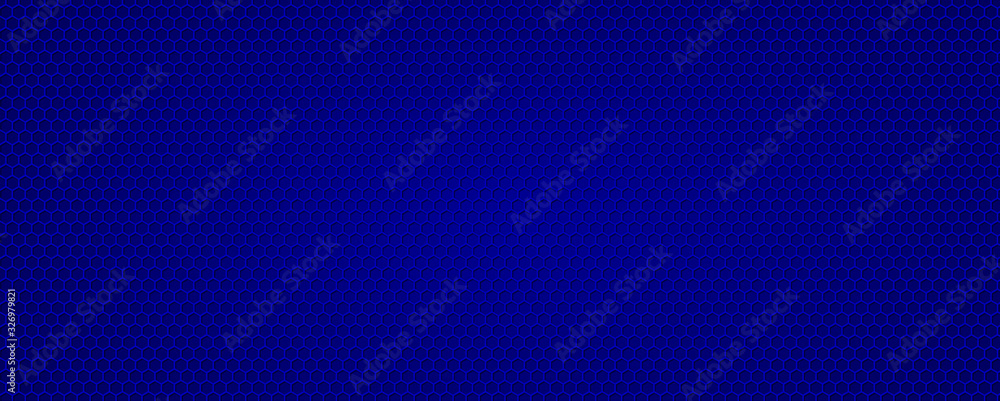 Hexagon color Blue background Hexagon color Blue background
