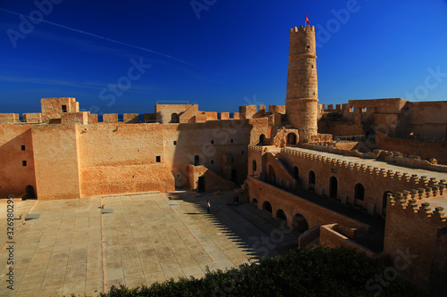 Monastir in Tunisia. Tourist review. Beautiful architecture.