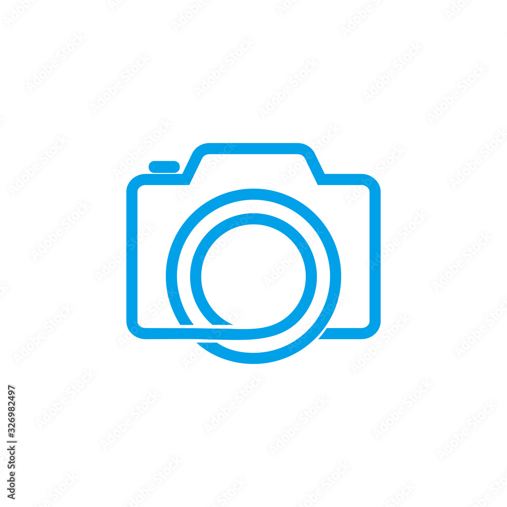 Camera Icon Logo Template Illustration Design Camera Icon Logo Template Illustration Design