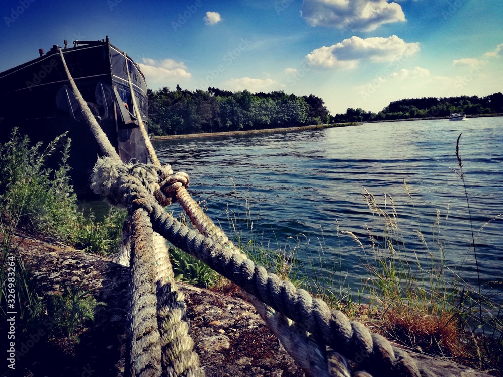 Obraz premium bridge over the river