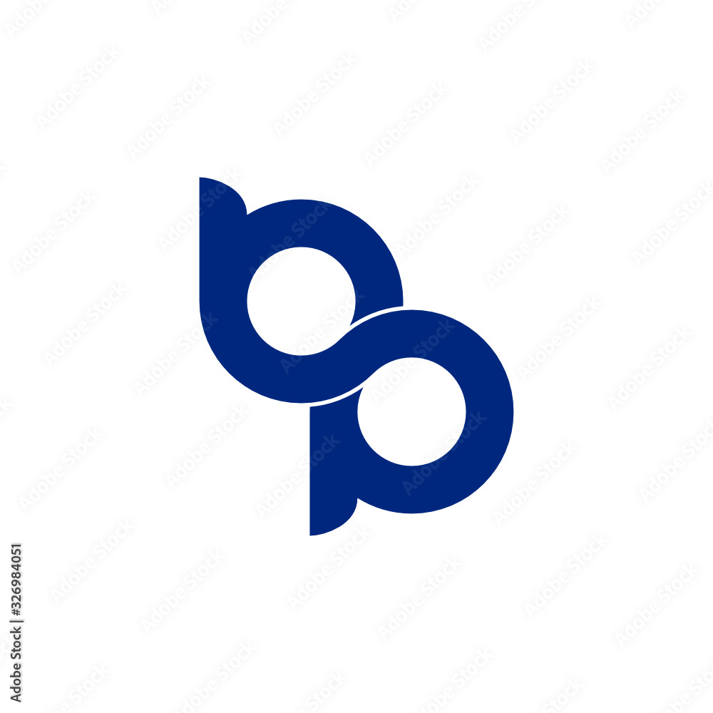 letter BP logo design vector letter BP logo design vector