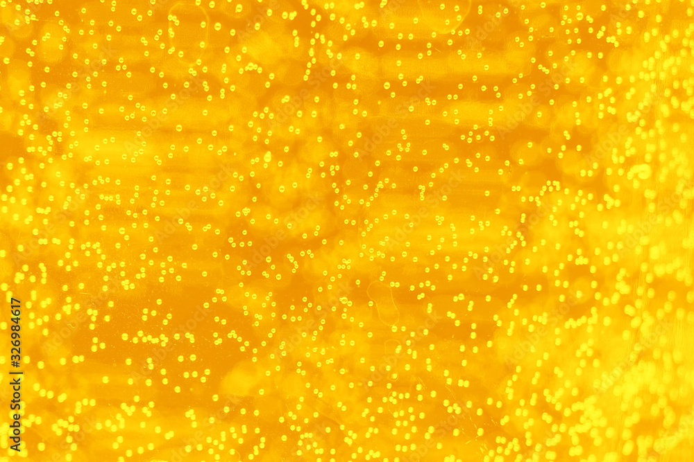 Beer bubbles background. Cool liquid drink Beer bubbles background. Cool liquid drink